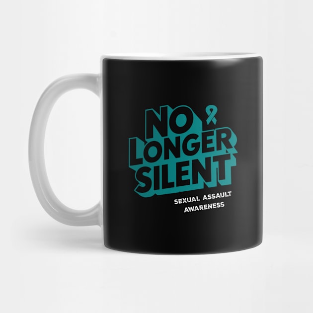 No Longer Silent, Sexual Assault Awareness Month by Adam Brooq